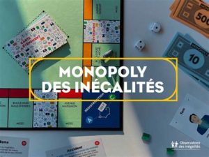 Image du jeu Monopoly des inégalités pour sensibiliser aux discriminations